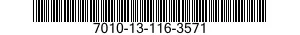7010-13-116-3571 COMPUTER SET,GENERAL INFORMATION DATA 7010131163571 131163571
