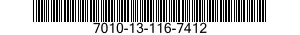 7010-13-116-7412 COMPUTER SYSTEM,DIGITAL 7010131167412 131167412
