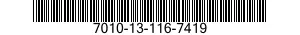 7010-13-116-7419 COMPUTER SYSTEM,DIGITAL 7010131167419 131167419