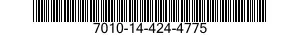 7010-14-424-4775 COMPUTER SYSTEM,DIGITAL 7010144244775 144244775