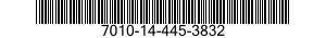 7010-14-445-3832 GENERAT TEMPS CODE 7010144453832 144453832