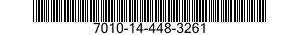 7010-14-448-3261 COMPUTER SET,GENERAL INFORMATION DATA 7010144483261 144483261