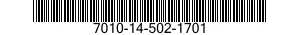 7010-14-502-1701 COMPUTER SYSTEM,DIGITAL 7010145021701 145021701