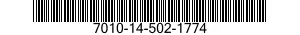 7010-14-502-1774 COMPUTER SYSTEM,DIGITAL 7010145021774 145021774