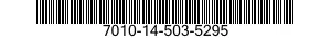 7010-14-503-5295 COMPUTER SYSTEM,DIGITAL 7010145035295 145035295
