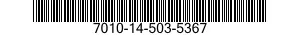 7010-14-503-5367 COMPUTER SYSTEM,DIGITAL 7010145035367 145035367