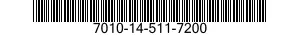 7010-14-511-7200 COMPUTER SYSTEM,DIGITAL 7010145117200 145117200