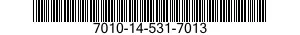 7010-14-531-7013 COMPUTER SYSTEM,DIGITAL 7010145317013 145317013