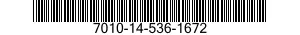 7010-14-536-1672 COMPUTER SYSTEM,DIGITAL 7010145361672 145361672