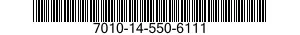 7010-14-550-6111 COMPUTER SYSTEM,DIGITAL 7010145506111 145506111