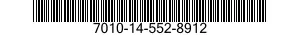 7010-14-552-8912 COMPUTER SYSTEM,DIGITAL 7010145528912 145528912