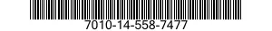 7010-14-558-7477 COMPUTER SYSTEM,DIGITAL 7010145587477 145587477