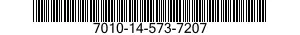 7010-14-573-7207 SECURITY DATA SYSTEM 7010145737207 145737207