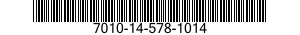 7010-14-578-1014 COMPUTER SYSTEM,DIGITAL 7010145781014 145781014