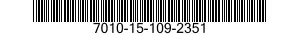 7010-15-109-2351 COMPUTER SET,GENERAL INFORMATION DATA 7010151092351 151092351
