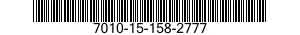 7010-15-158-2777 COMPUTER SYSTEM,DIGITAL 7010151582777 151582777