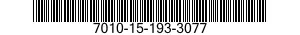 7010-15-193-3077 COMPUTER SYSTEM,DIGITAL 7010151933077 151933077