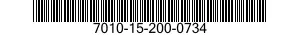 7010-15-200-0734 COMPUTER SYSTEM,DIGITAL 7010152000734 152000734