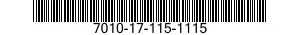 7010-17-115-1115 COMPUTER SYSTEM,DIGITAL 7010171151115 171151115