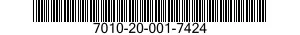 7010-20-001-7424 TOUCH SCREEN STYLUS 7010200017424 200017424