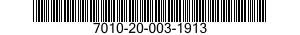 7010-20-003-1913 COMPUTER SYSTEM,DIGITAL 7010200031913 200031913