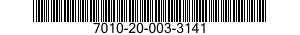 7010-20-003-3141 COMPUTER SYSTEM,DIGITAL 7010200033141 200033141