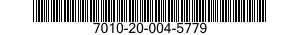 7010-20-004-5779 COMPUTER SYSTEM,DIGITAL 7010200045779 200045779