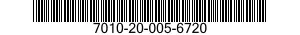 7010-20-005-6720 COMPUTER SYSTEM,DIGITAL 7010200056720 200056720
