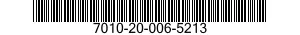 7010-20-006-5213 COMPUTER SYSTEM,DIGITAL 7010200065213 200065213