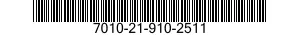 7010-21-910-2511 COMPUTER SYSTEM,DIGITAL 7010219102511 219102511