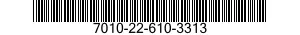 7010-22-610-3313 COMPUTER SYSTEM,DIGITAL 7010226103313 226103313