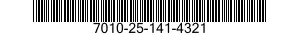 7010-25-141-4321 COMPUTER SYSTEM,DIGITAL 7010251414321 251414321
