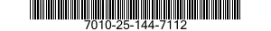 7010-25-144-7112 COMPUTER SYSTEM,DIGITAL 7010251447112 251447112