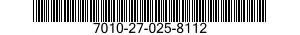 7010-27-025-8112 COMPUTER SYSTEM,DIGITAL 7010270258112 270258112