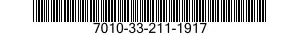 7010-33-211-1917 COMPUTER SYSTEM,DIGITAL 7010332111917 332111917