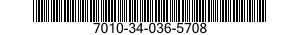 7010-34-036-5708 COMMAND AND CONTROL SYSTEM 7010340365708 340365708