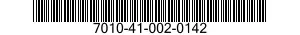 7010-41-002-0142 SET 7010410020142 410020142
