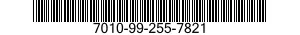 7010-99-255-7821  7010992557821 992557821