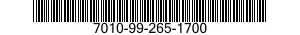 7010-99-265-1700 COMPUTER SYSTEM,DIGITAL 7010992651700 992651700