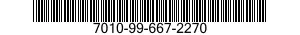 7010-99-667-2270 COMMAND AND CONTROL SYSTEM 7010996672270 996672270