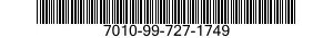 7010-99-727-1749 CIRCUIT CARD ASSEMBLY 7010997271749 997271749