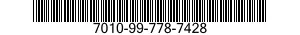 7010-99-778-7428  7010997787428 997787428