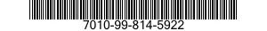 7010-99-814-5922 COMPUTER SYSTEM,DIGITAL 7010998145922 998145922