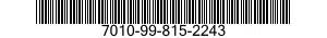 7010-99-815-2243 UPS 7010998152243 998152243