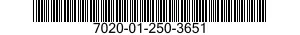 7020-01-250-3651 COMPUTER,PADS 7020012503651 012503651