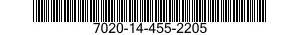 7020-14-455-2205 COMPUTER,ANALOG 7020144552205 144552205