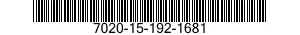 7020-15-192-1681 COMPUTER,ANALOG 7020151921681 151921681