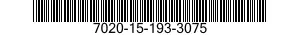 7020-15-193-3075 INTERFACE UNIT,AUTOMATIC DATA PROCESSING 7020151933075 151933075