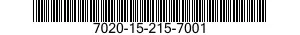 7020-15-215-7001 P.C. ASSEMBLATO 7020152157001 152157001