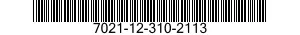 7021-12-310-2113  7021123102113 123102113